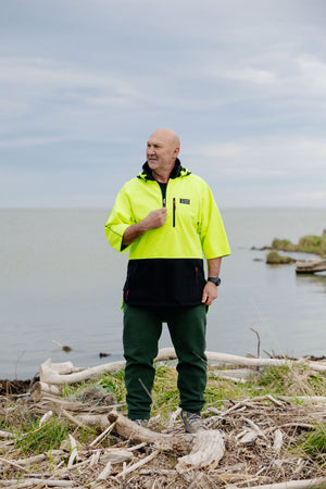 Lonely Track Wilder Tradie hi-vis bush shirt - Day certified for tradespeople
