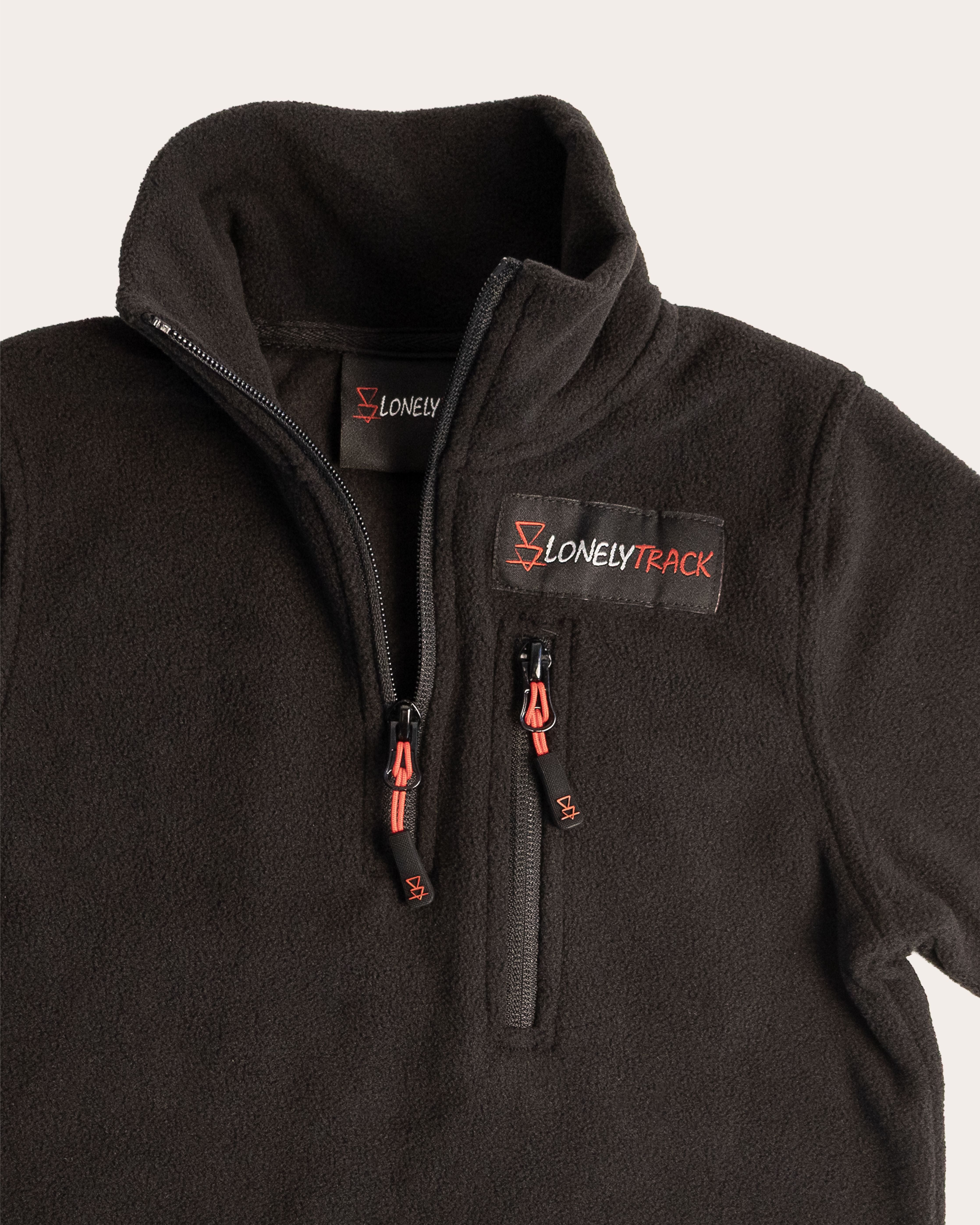 Lonely Track Kids Rustla Pack - kids NZ outdoor gear bundle with Maverick Quarter Zip, Rookie Pants, Fleece Tee, Beanie and Socks