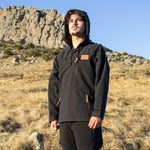 Lonely Track Wilder bush shirt in black - original NZ outdoor bush shirt