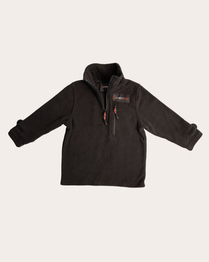 Lonely Track Kids Rustla Pack - kids NZ outdoor gear bundle with Maverick Quarter Zip, Rookie Pants, Fleece Tee, Beanie and Socks