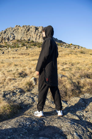 Lonely Track Wilder bush shirt in black - original NZ outdoor bush shirt